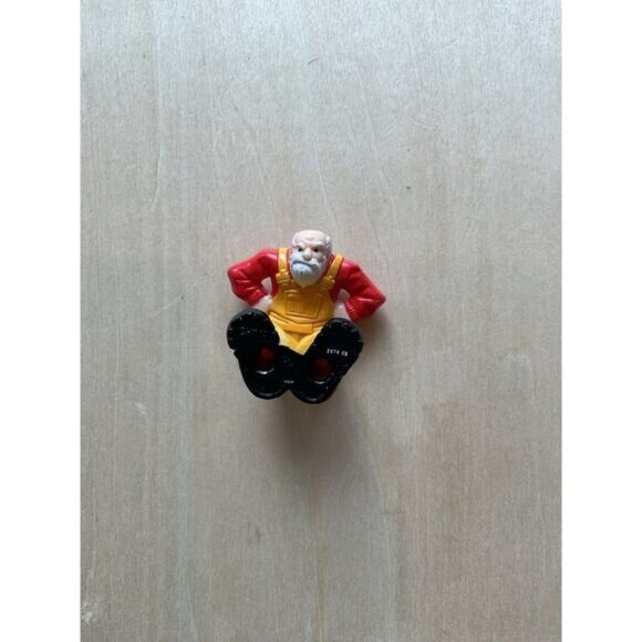 Fisher Price Geotrax Grumpy old Man Worker People Figurine Train Replacement - Picture 4 of 6